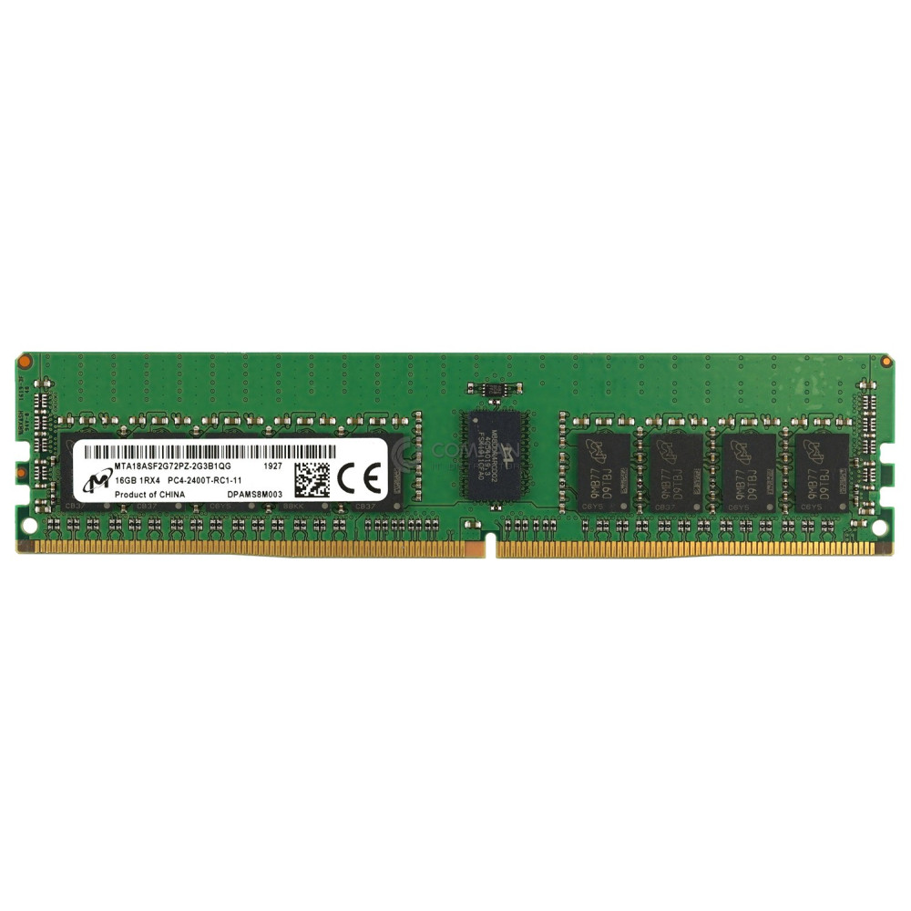 MTA18ASF2G72PZ-2G3B1 MICRON DDR4 16GB 1RX4 PC4-19200 2400MHZ RDIMM